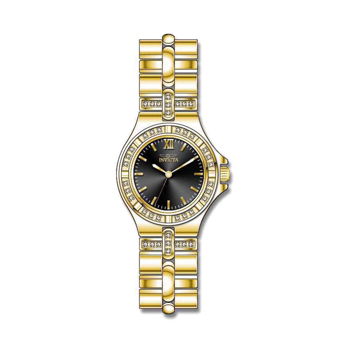 RELOJ  PARA MUJER INVICTA WILDFLOWER 17065 - ORO