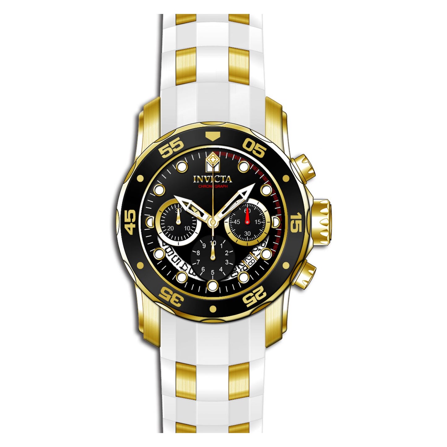 RELOJ  PARA HOMBRE INVICTA PRO DIVER 20289 - ORO BLANCO