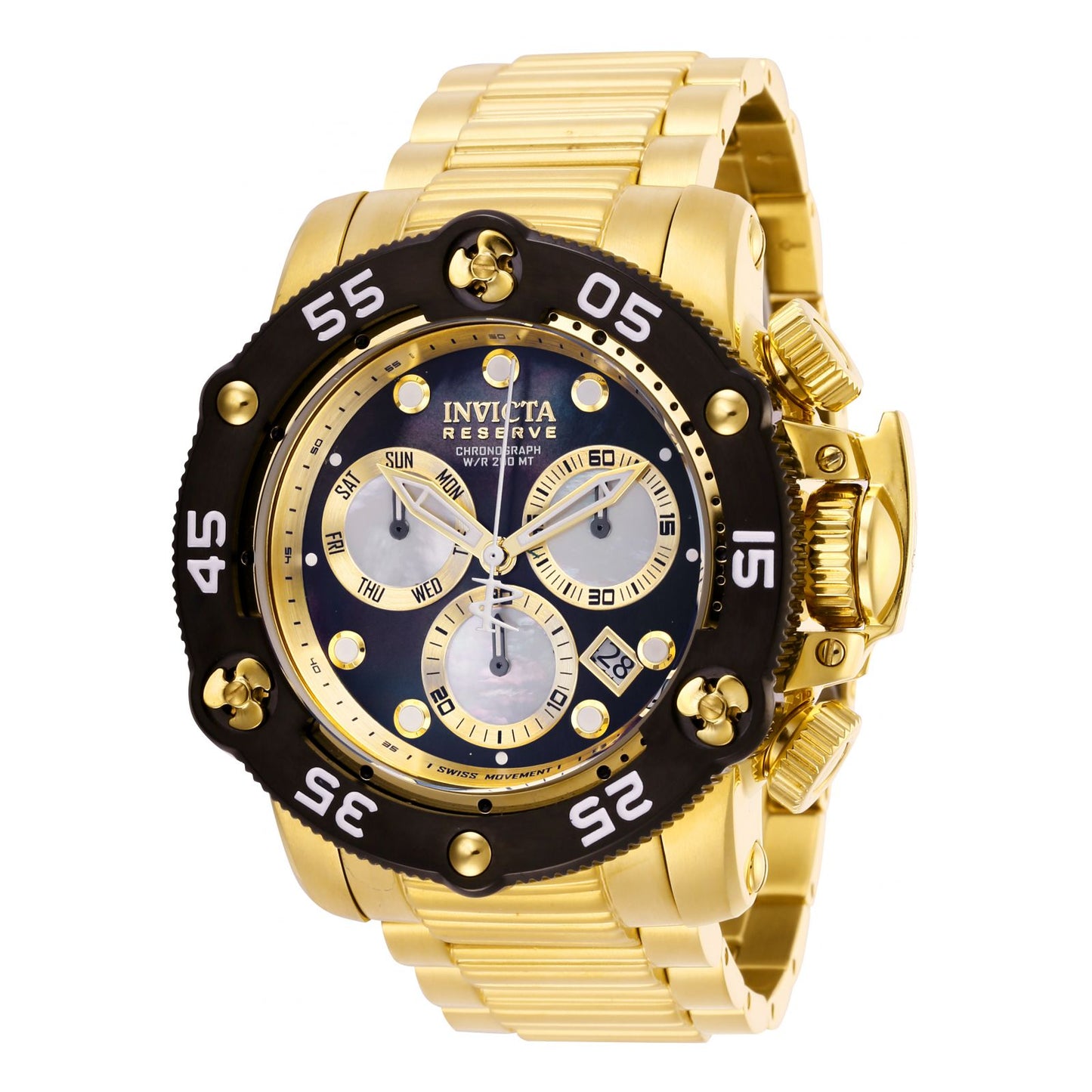 RELOJ  PARA HOMBRE INVICTA RESERVE 28552 - ORO