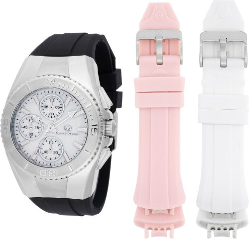 RELOJ PARA MUJER TECHNOMARINE CRUISE TM-124032 - NEGRO, BLANCO, ROSA