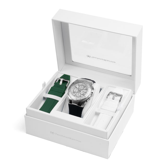 RELOJ PARA HOMBRE TECHNOMARINE CRUISE TM-124028 - NEGRO, BLANCO, VERDE