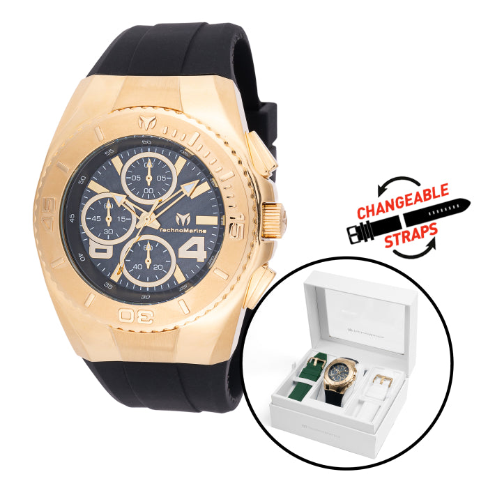 RELOJ PARA HOMBRE TECHNOMARINE CRUISE TM-124030 - NEGRO, BLANCO, VERDE