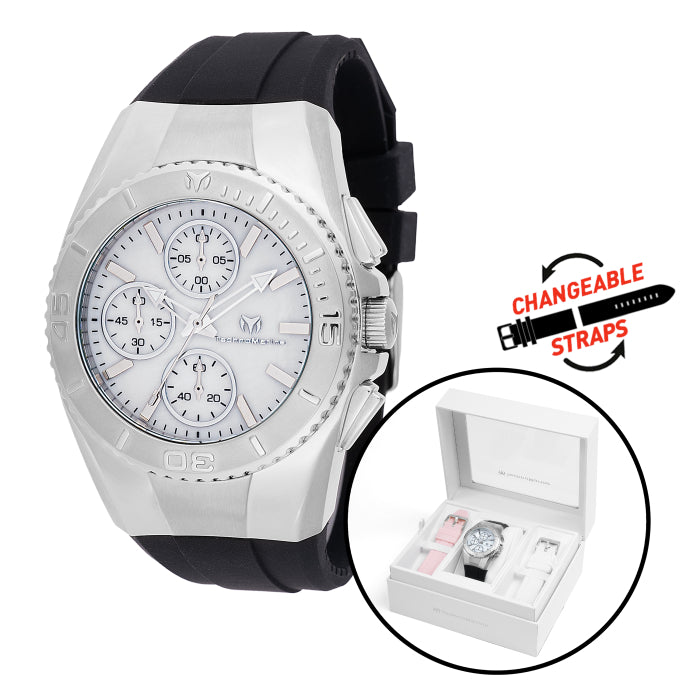 RELOJ PARA MUJER TECHNOMARINE CRUISE TM-124032 - NEGRO, BLANCO, ROSA
