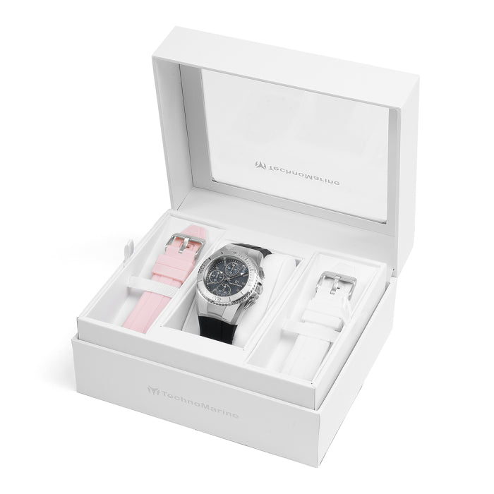 RELOJ PARA MUJER TECHNOMARINE CRUISE TM-124033 - NEGRO, BLANCO, ROSA