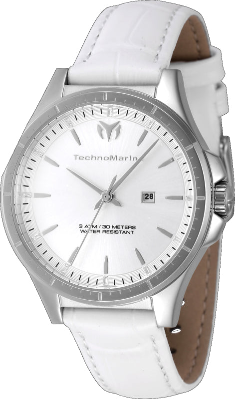 RELOJ CLÁSICO PARA MUJER TECHNOMARINE MOONSUN NÚMERO DE SERIE 822039 - BLANCO