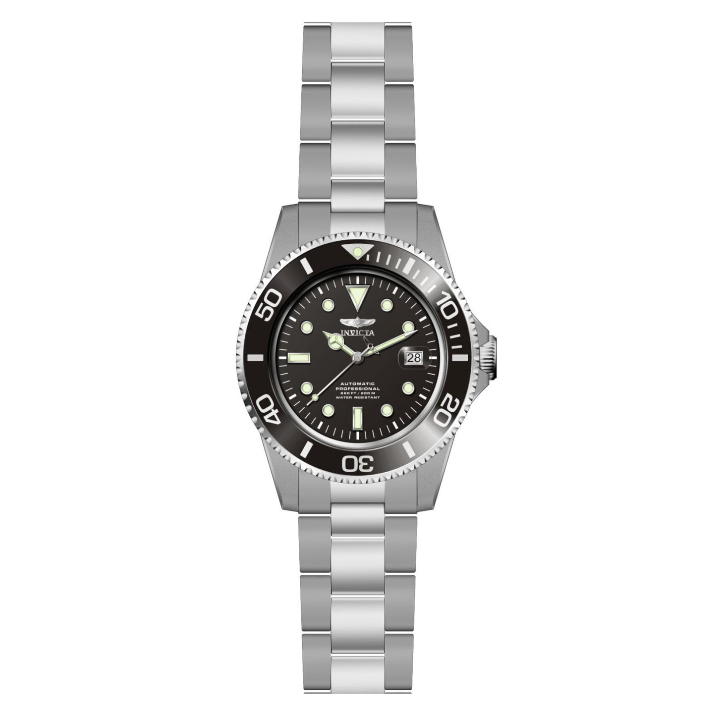 RELOJ  PARA HOMBRE INVICTA PRO DIVER 0420 - TITANIO