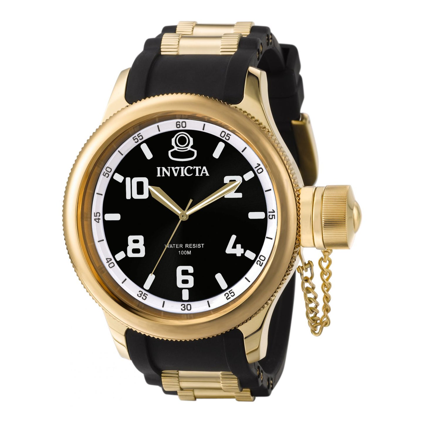 RELOJ DEPORTIVO PARA HOMBRE INVICTA RUSSIAN DIVER 1436 - NEGRO