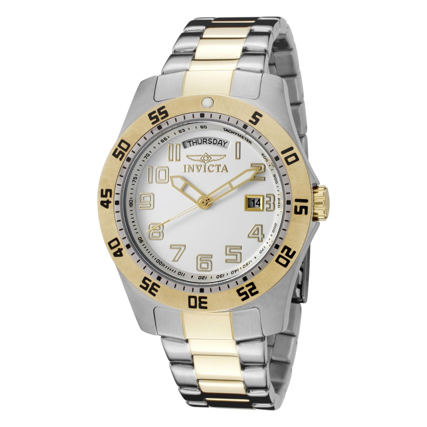 RELOJ CLÁSICO PARA HOMBRE INVICTA SPECIALTY 6693 - ORO, ACERO