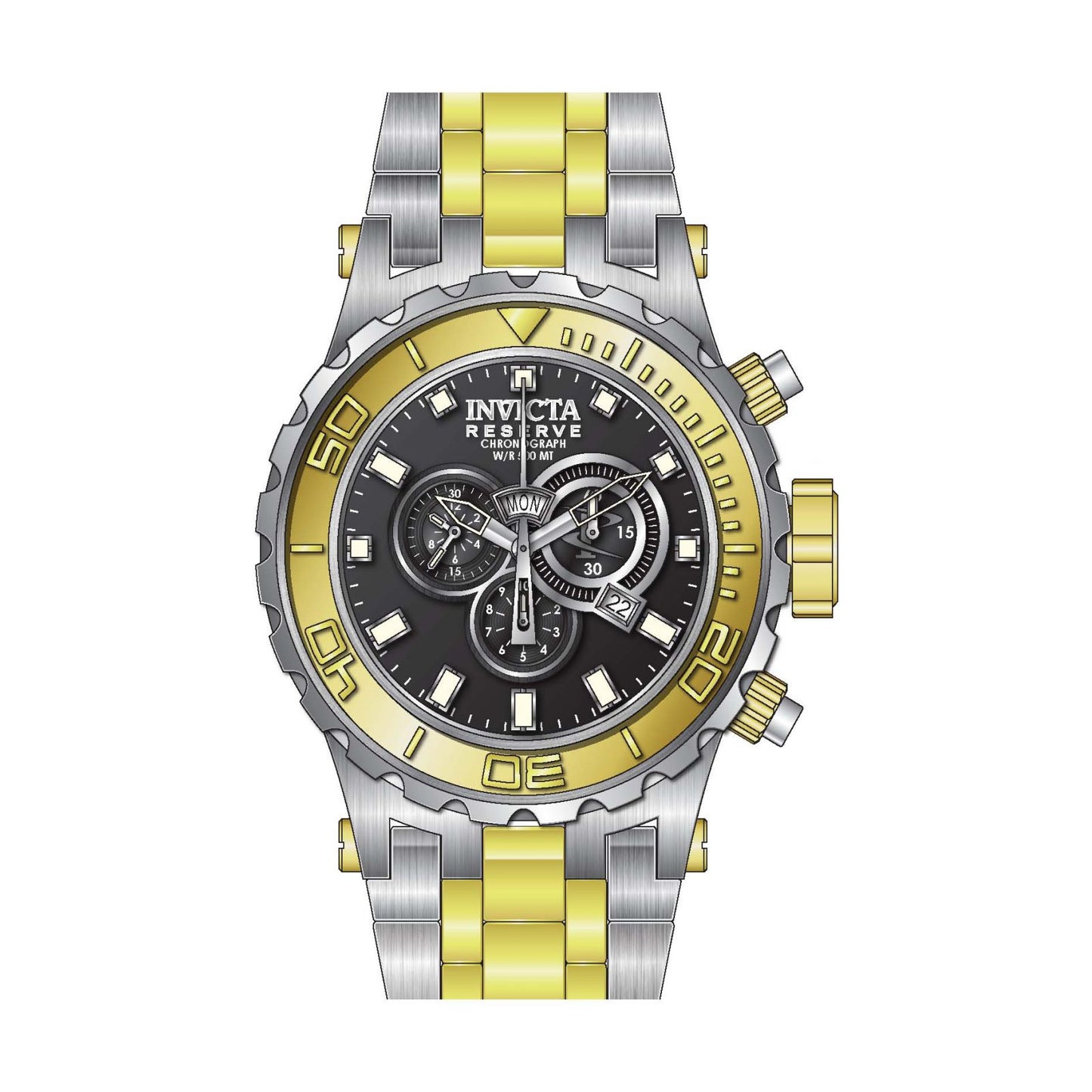 RELOJ PARA HOMBRE INVICTA SUBAQUA 6898 - ORO