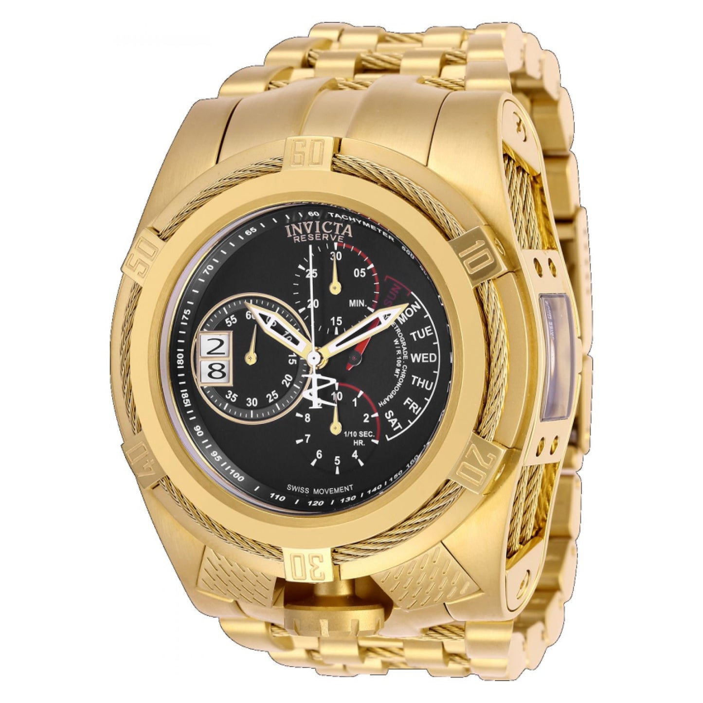 RELOJ  PARA HOMBRE INVICTA BOLT 16956 - ORO