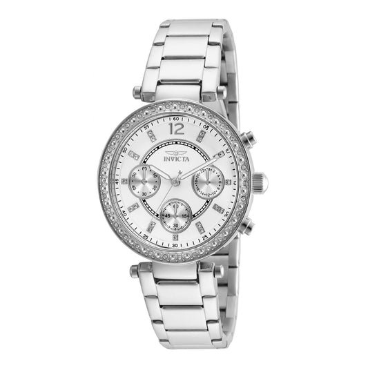 RELOJ  PARA MUJER INVICTA ANGEL 21386 - ACERO