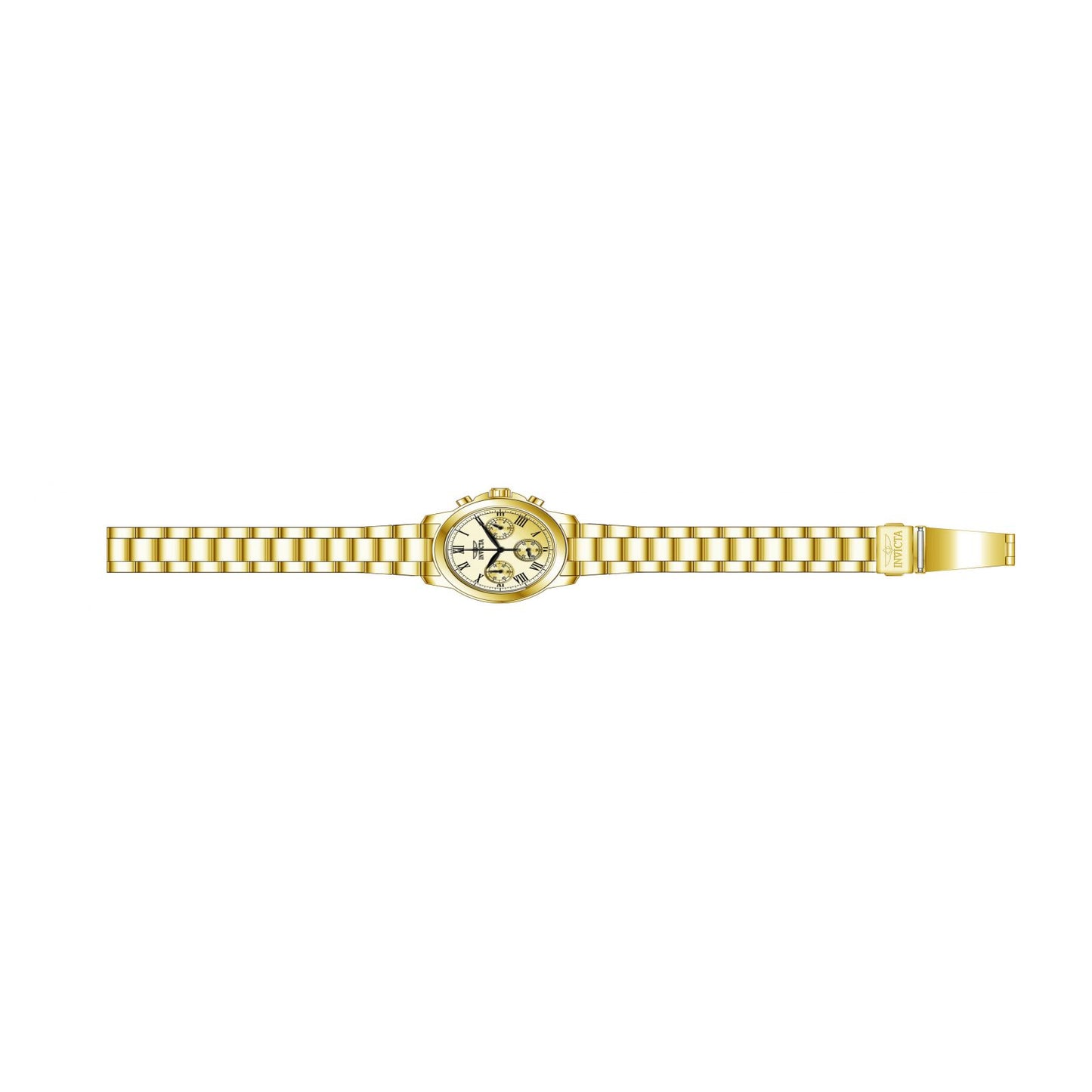 RELOJ CLÁSICO PARA MUJER INVICTA SPECIALTY 21654 - DORADO