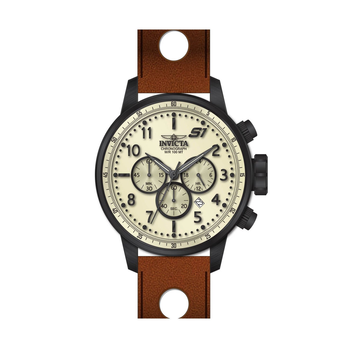 RELOJ CLÁSICO PARA HOMBRE INVICTA S1 RALLY 23109 - MARRÓN