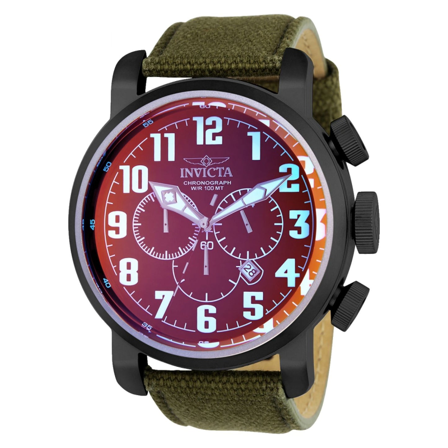 RELOJ PARA HOMBRE INVICTA AVIATOR 24026 - VERDE