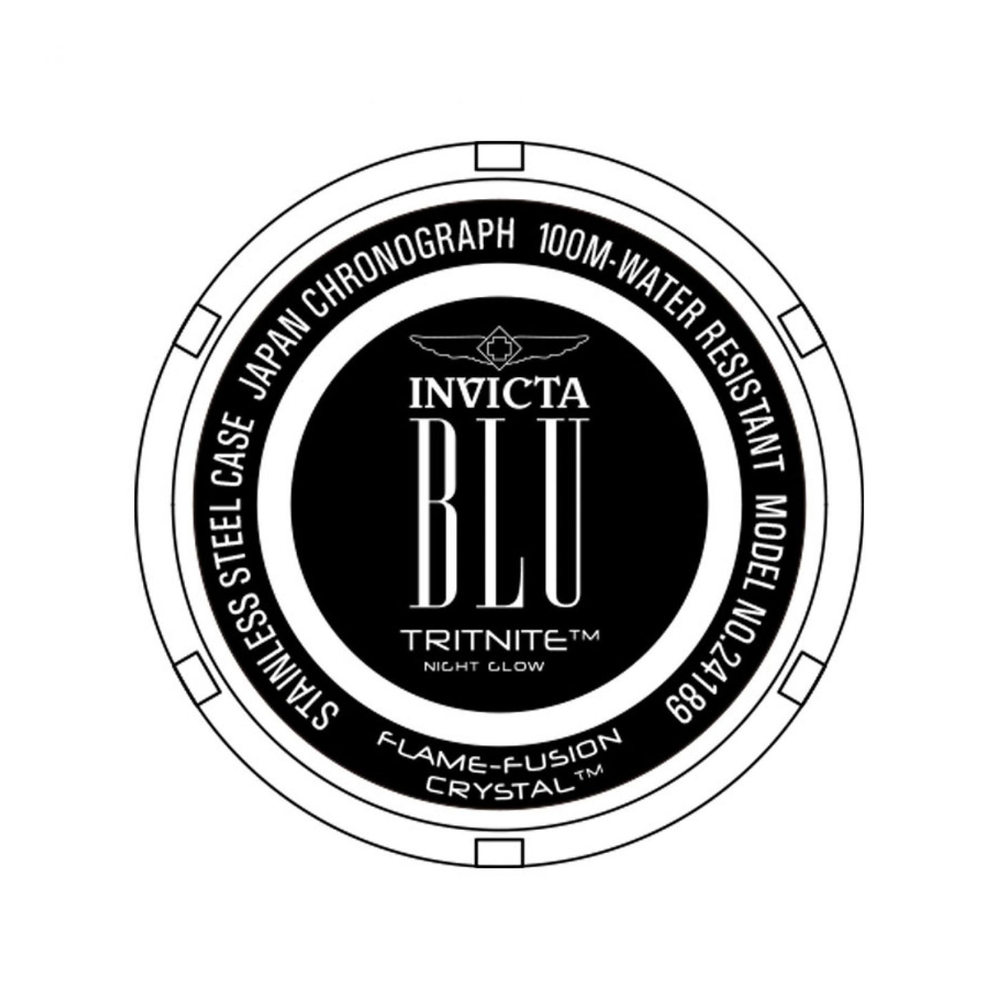 RELOJ DEPORTIVO PARA MUJER INVICTA BLU 24189 - ROSA   ORO