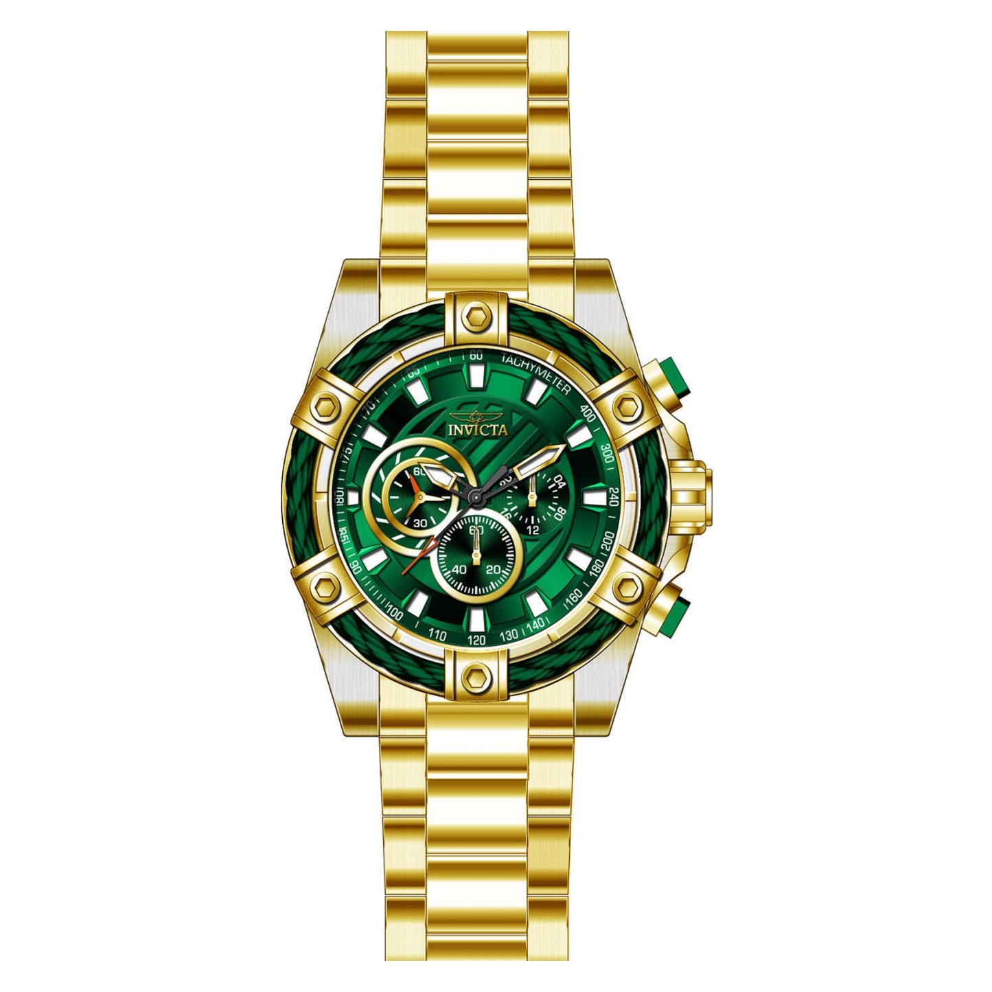 RELOJ  PARA HOMBRE INVICTA BOLT 25517 - ORO