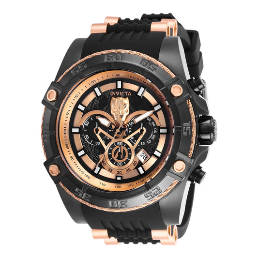 RELOJ PANTERA NEGRA PARA HOMBRE INVICTA MARVEL 26804 - NEGRO