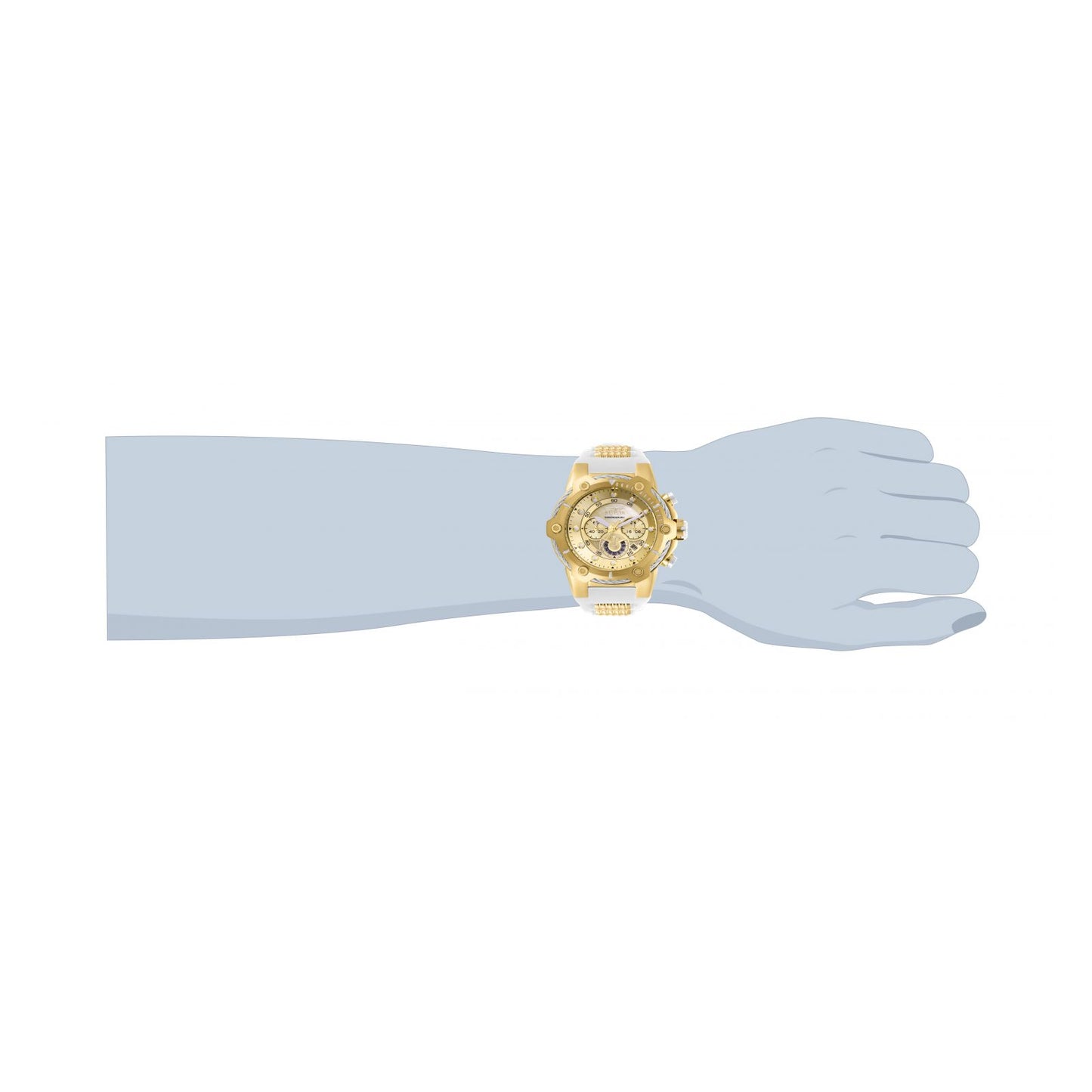 RELOJ  PARA HOMBRE INVICTA BOLT 26814 - DORADO BLANCO