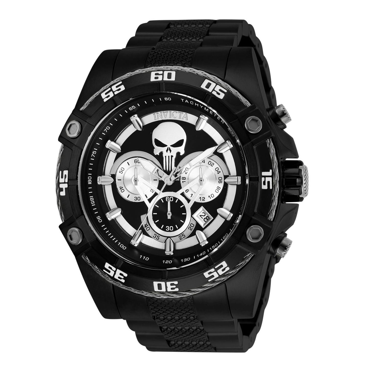 RELOJ CASTIGADOR PARA HOMBRE INVICTA MARVEL 26862 - NEGRO
