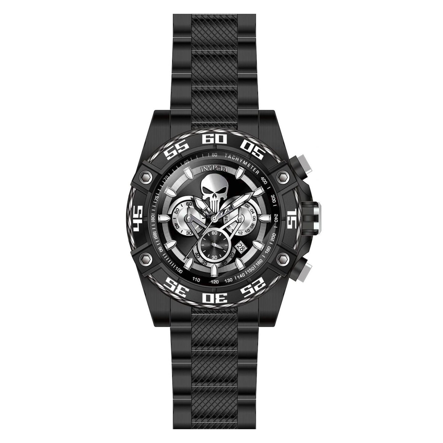 RELOJ CASTIGADOR PARA HOMBRE INVICTA MARVEL 26862 - NEGRO