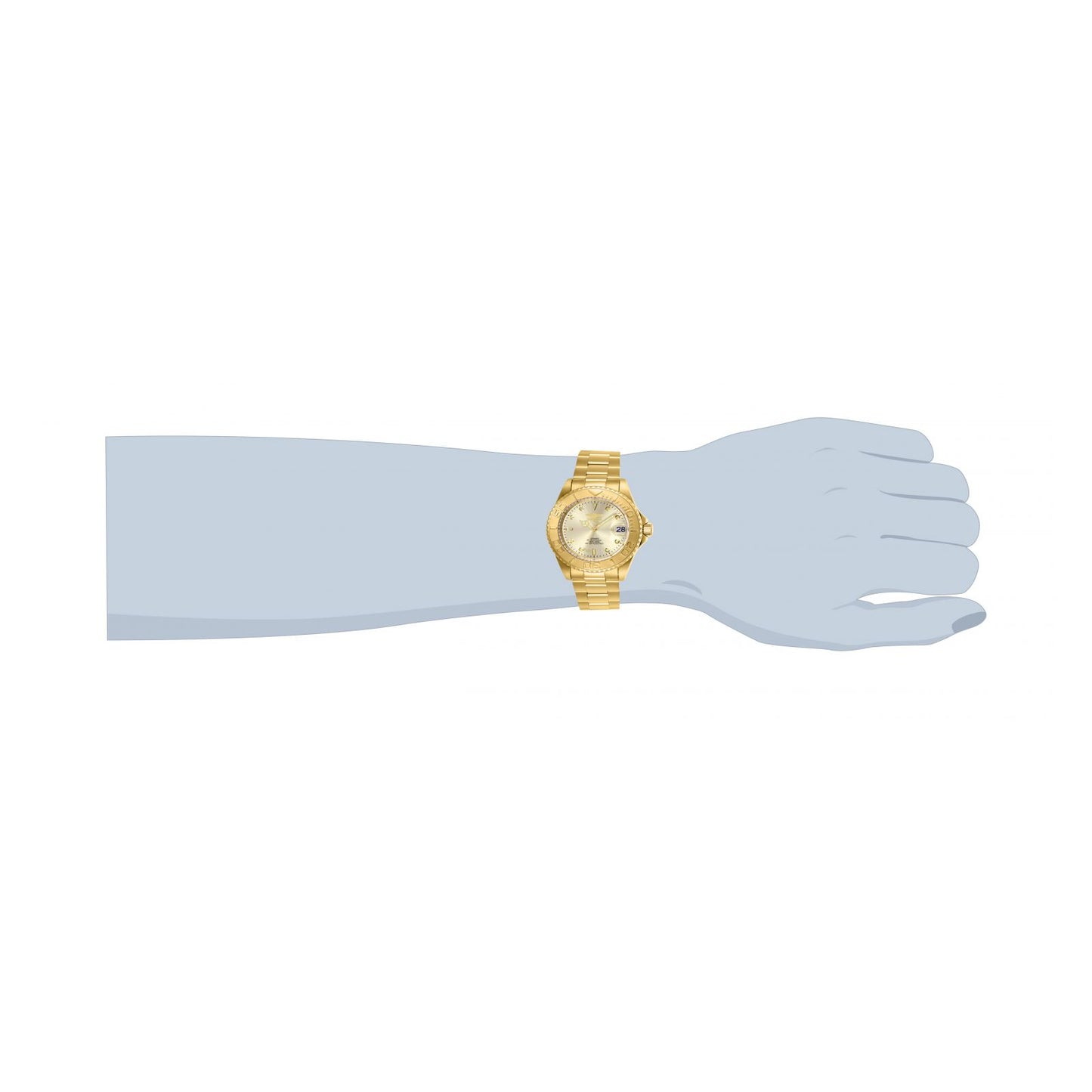 RELOJ  PARA HOMBRE INVICTA PRO DIVER 9010OB - CHAMPÁN