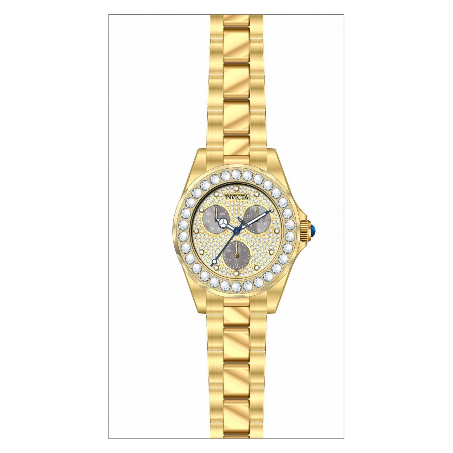 RELOJ  PARA MUJER INVICTA ANGEL 28462 - DORADO
