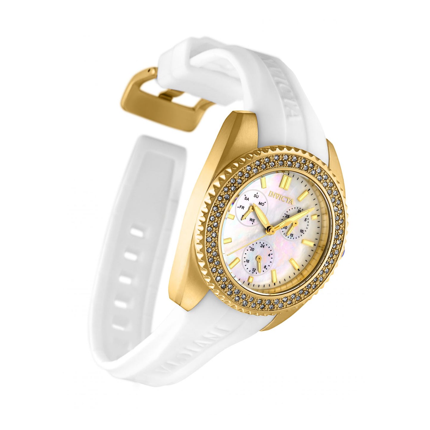 RELOJ DEPORTIVO PARA MUJER INVICTA ANGEL 28488 - BLANCO