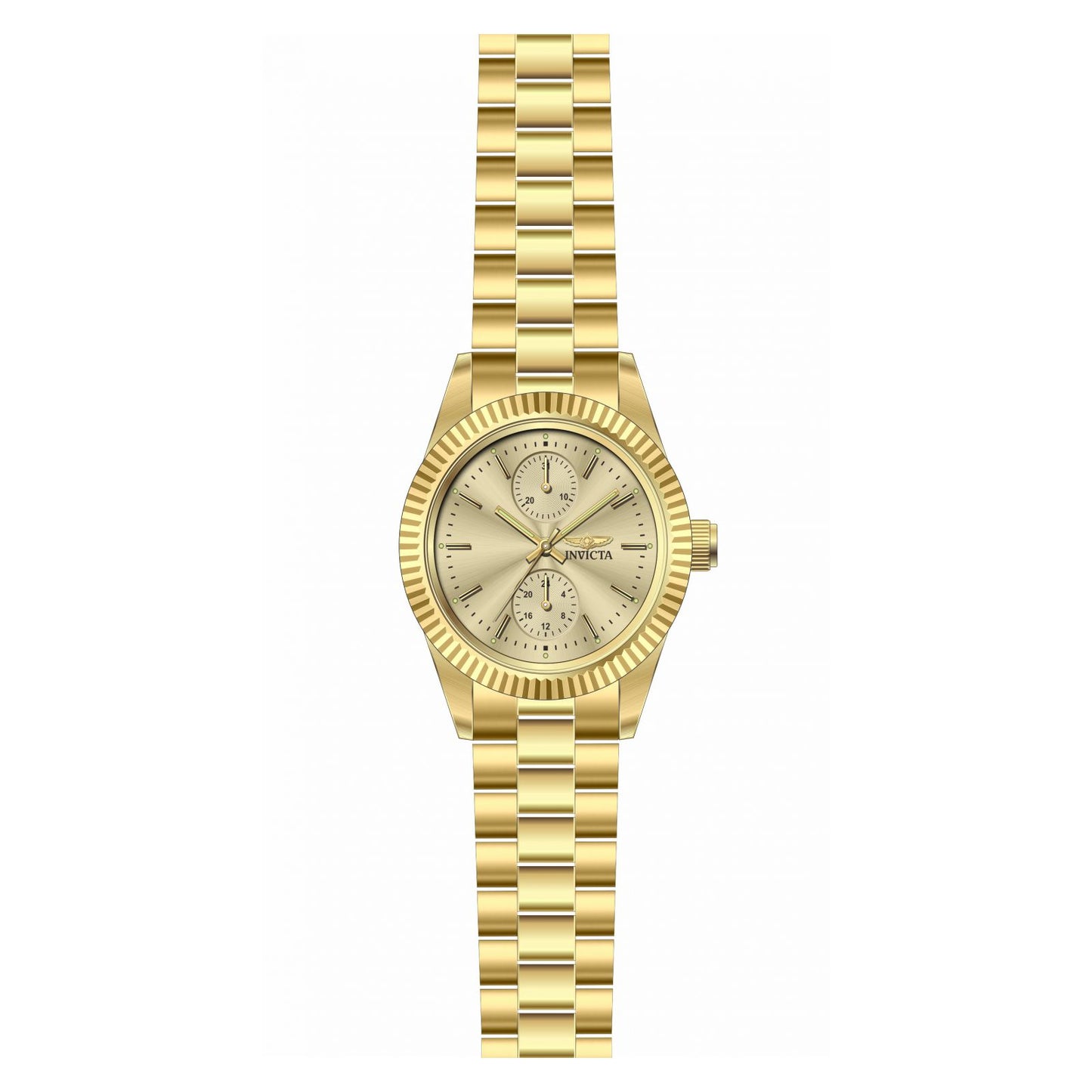 RELOJ CLÁSICO PARA MUJER INVICTA SPECIALTY 29447 - CHAMPÁN