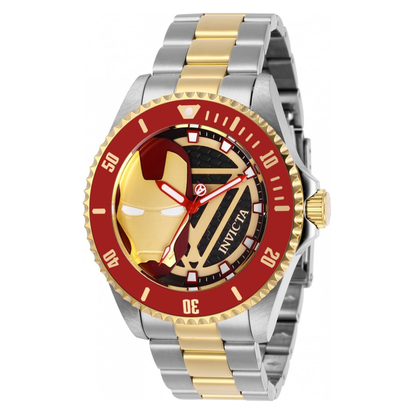 RELOJ HOMBRE DE ACERO PARA HOMBRE INVICTA MARVEL 29679 - ACERO, ORO