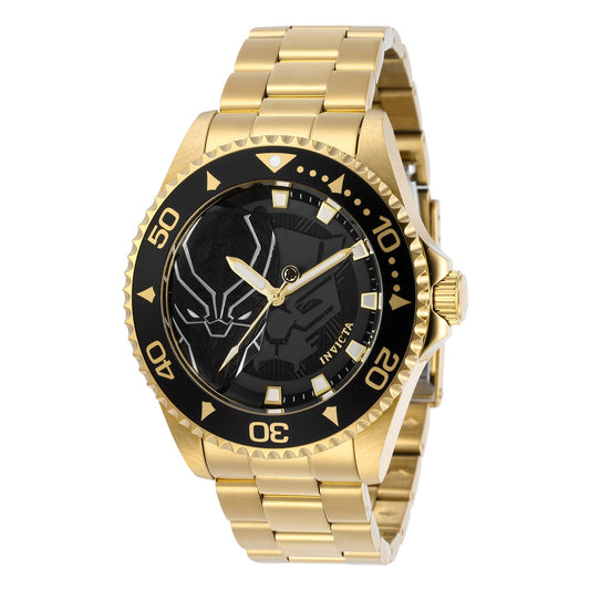 RELOJ PANTERA NEGRA PARA HOMBRE INVICTA MARVEL 29686 - NEGRO
