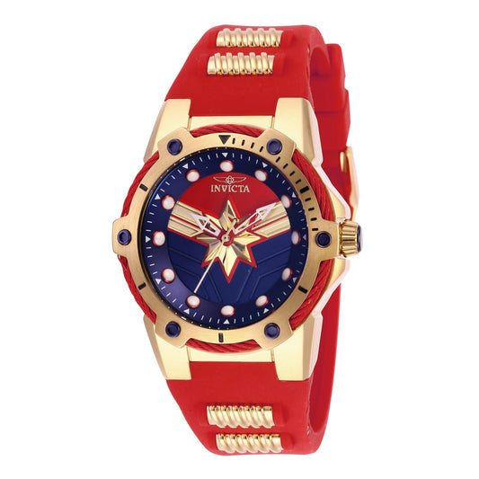 RELOJ CAPITÁN MARAVILLA PARA MUJER INVICTA MARVEL 29716 - ORO ROJO