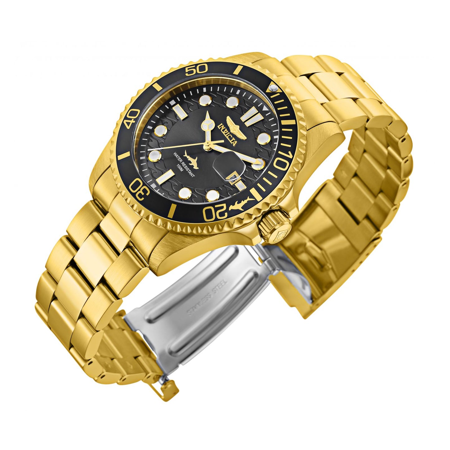 RELOJ  PARA HOMBRE INVICTA PRO DIVER 30026 - DORADO