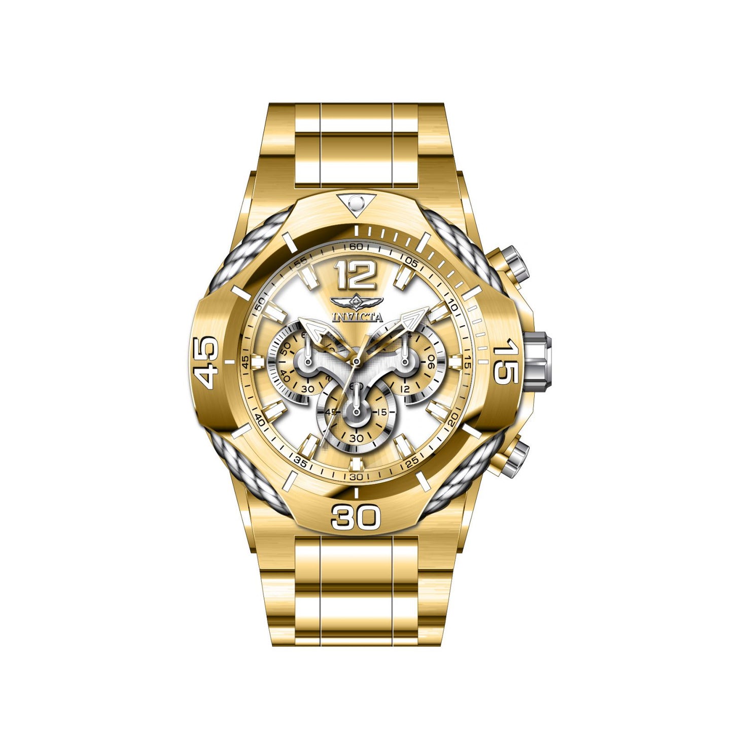 RELOJ  PARA HOMBRE INVICTA BOLT 31164 - DORADO