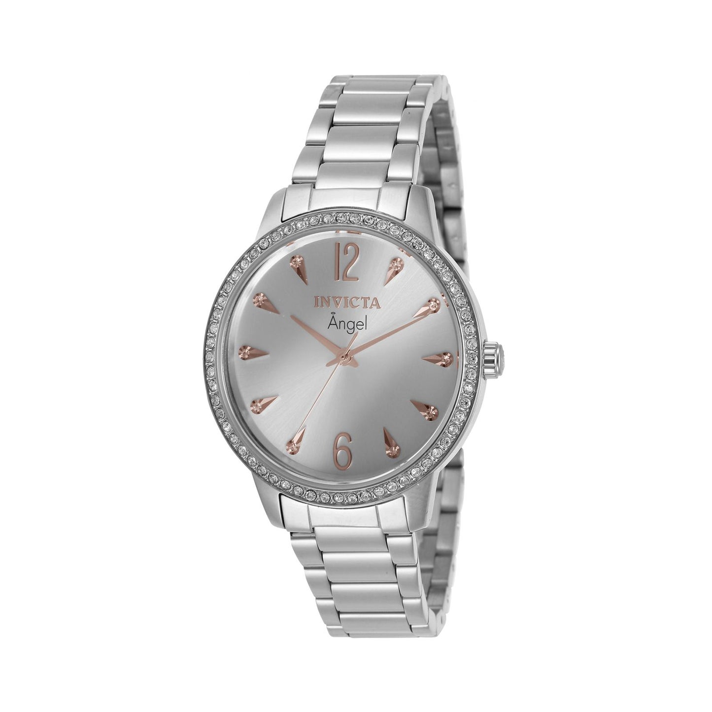 RELOJ  PARA MUJER INVICTA ANGEL 31366 - PLATEADO