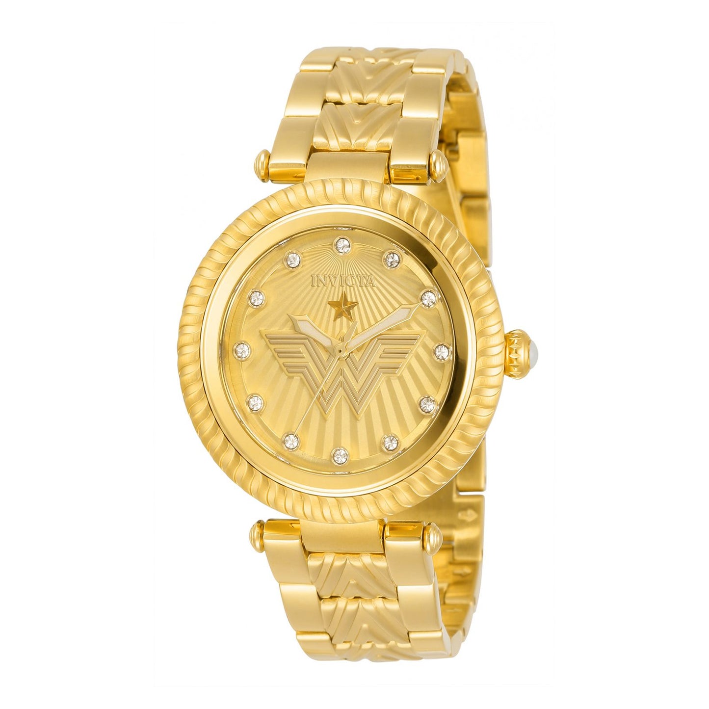 RELOJ MUJER MARAVILLA PARA MUJER INVICTA DC COMICS 33171 - ORO