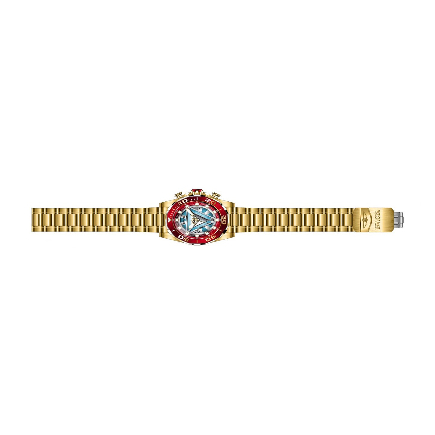 RELOJ HOMBRE DE ACERO PARA HOMBRE INVICTA MARVEL 33313 - DORADO