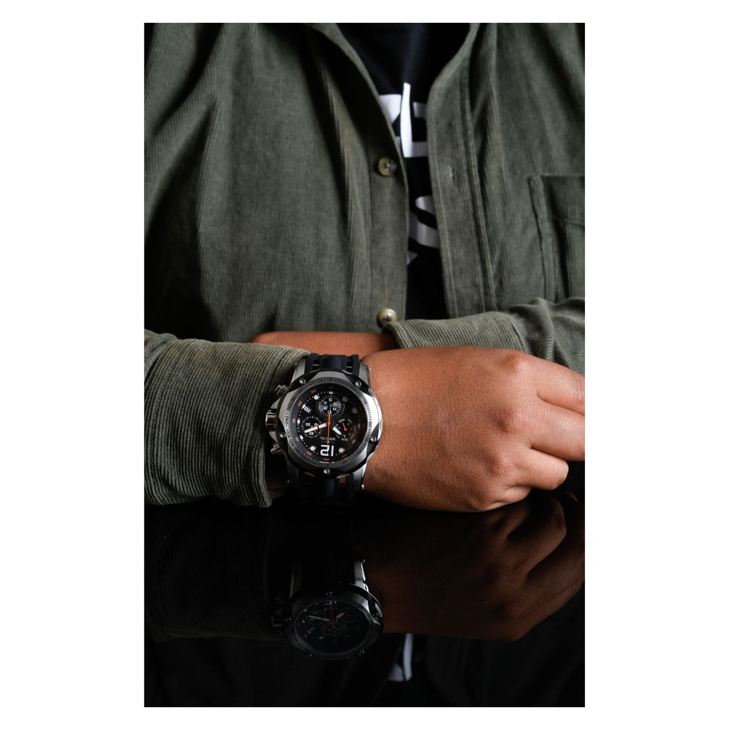 RELOJ DEPORTIVO PARA HOMBRE INVICTA SPEEDWAY INV 33936 - NEGRO