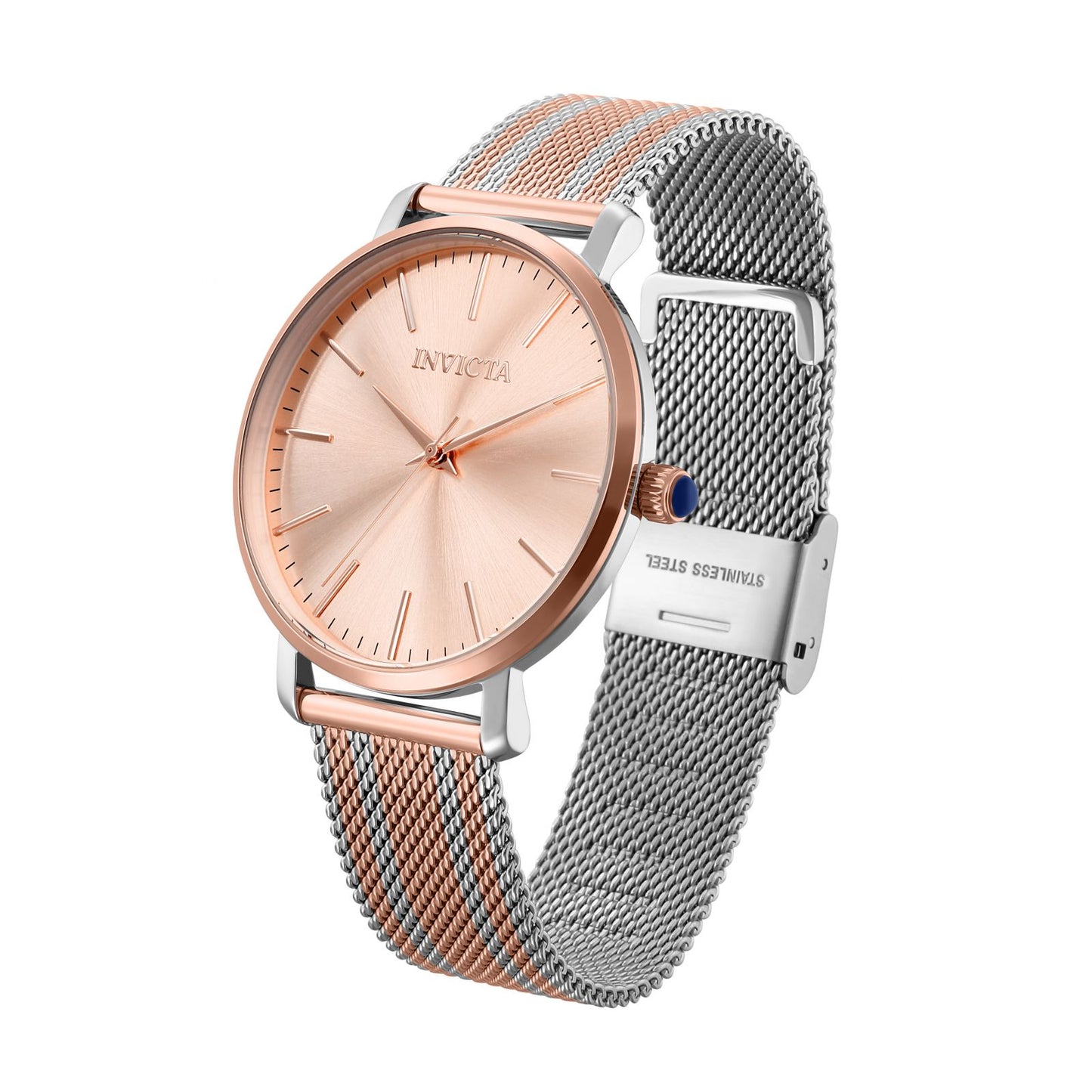 RELOJ  PARA MUJER INVICTA ANGEL 33937 - ROSA   ORO