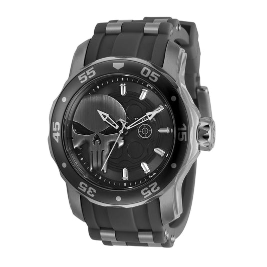 RELOJ CASTIGADOR PARA HOMBRE INVICTA MARVEL 34744 - ACERO, NEGRO