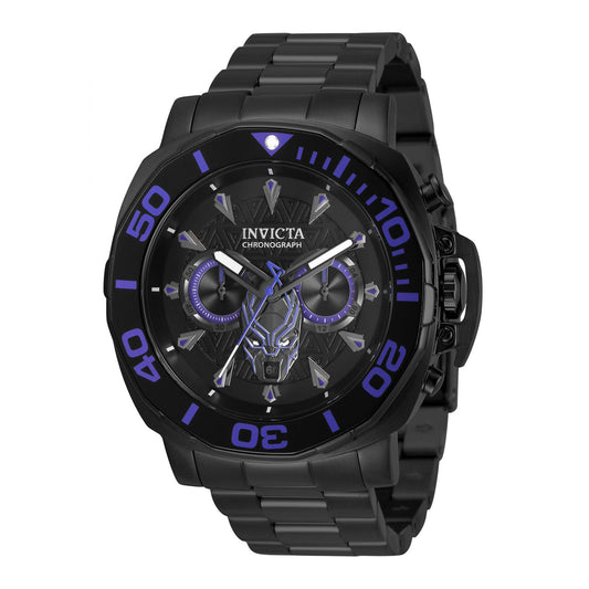 RELOJ PANTERA NEGRA PARA HOMBRE INVICTA MARVEL 35097 - NEGRO