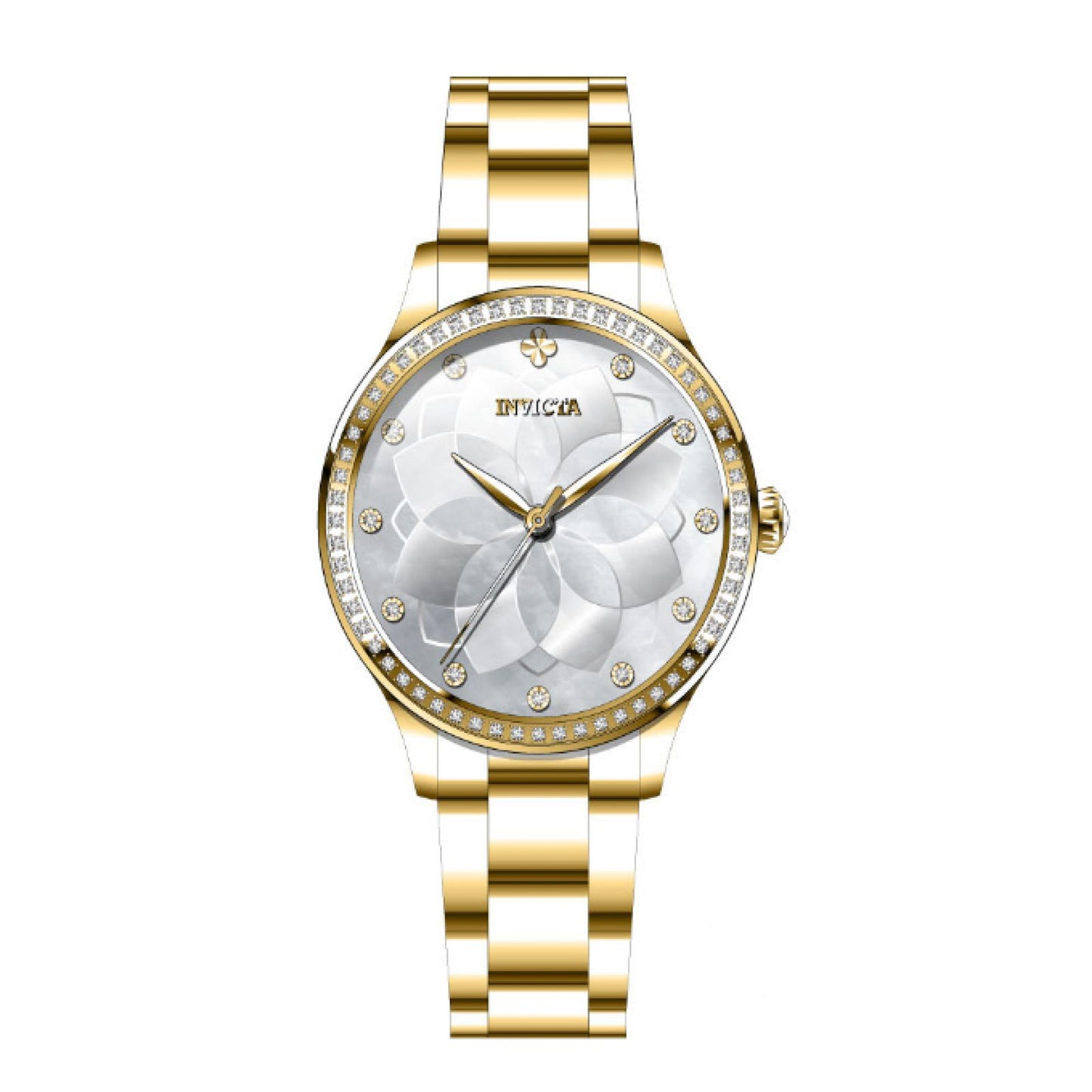 RELOJ  PARA MUJER INVICTA WILDFLOWER 35554 - BLANCO