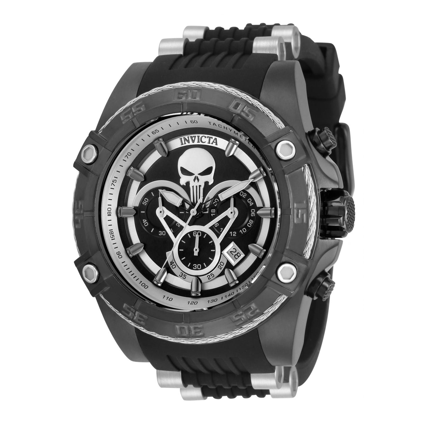 RELOJ CASTIGADOR PARA HOMBRE INVICTA MARVEL 35558 - NEGRO