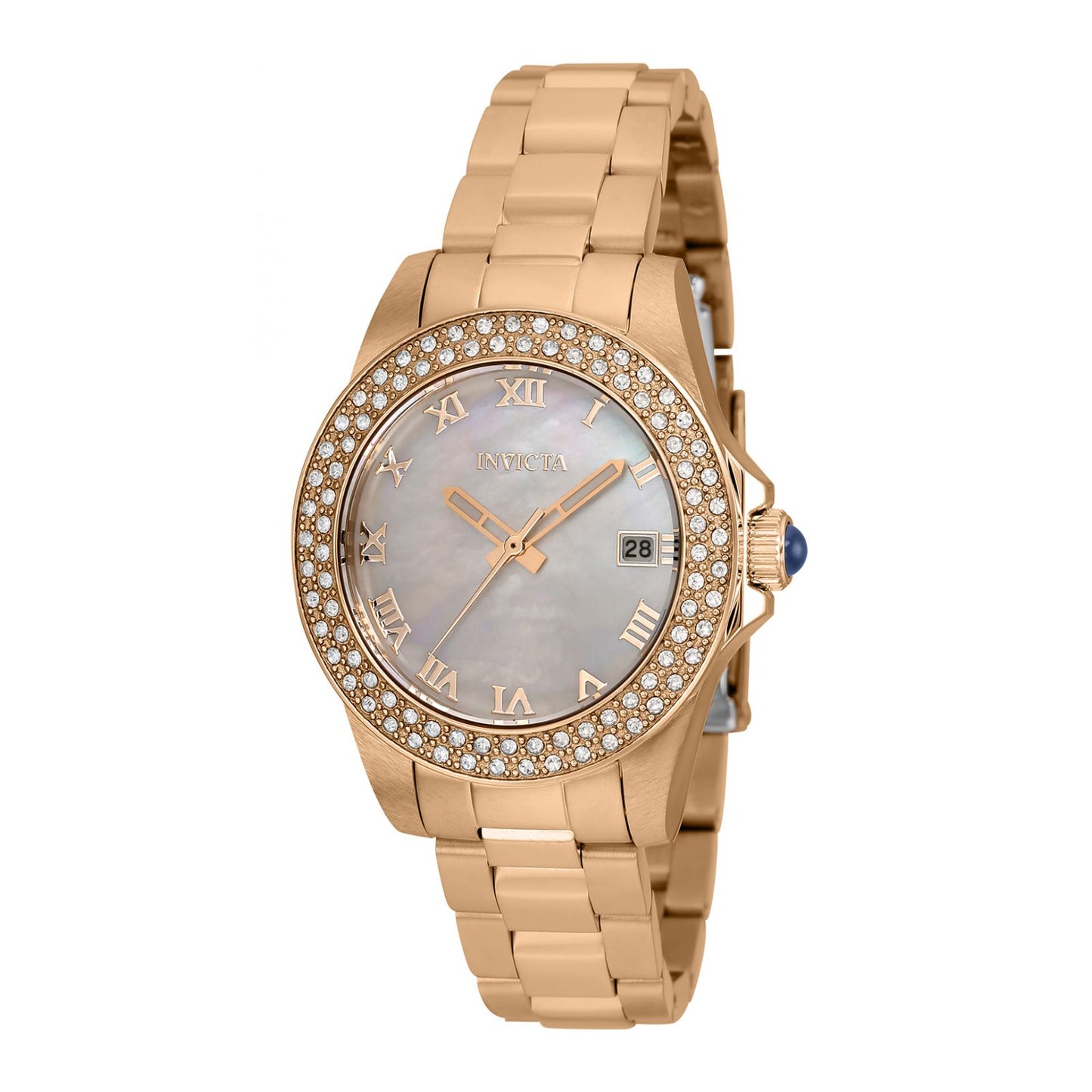 RELOJ  PARA MUJER INVICTA ANGEL 36074 - ORO ROSA