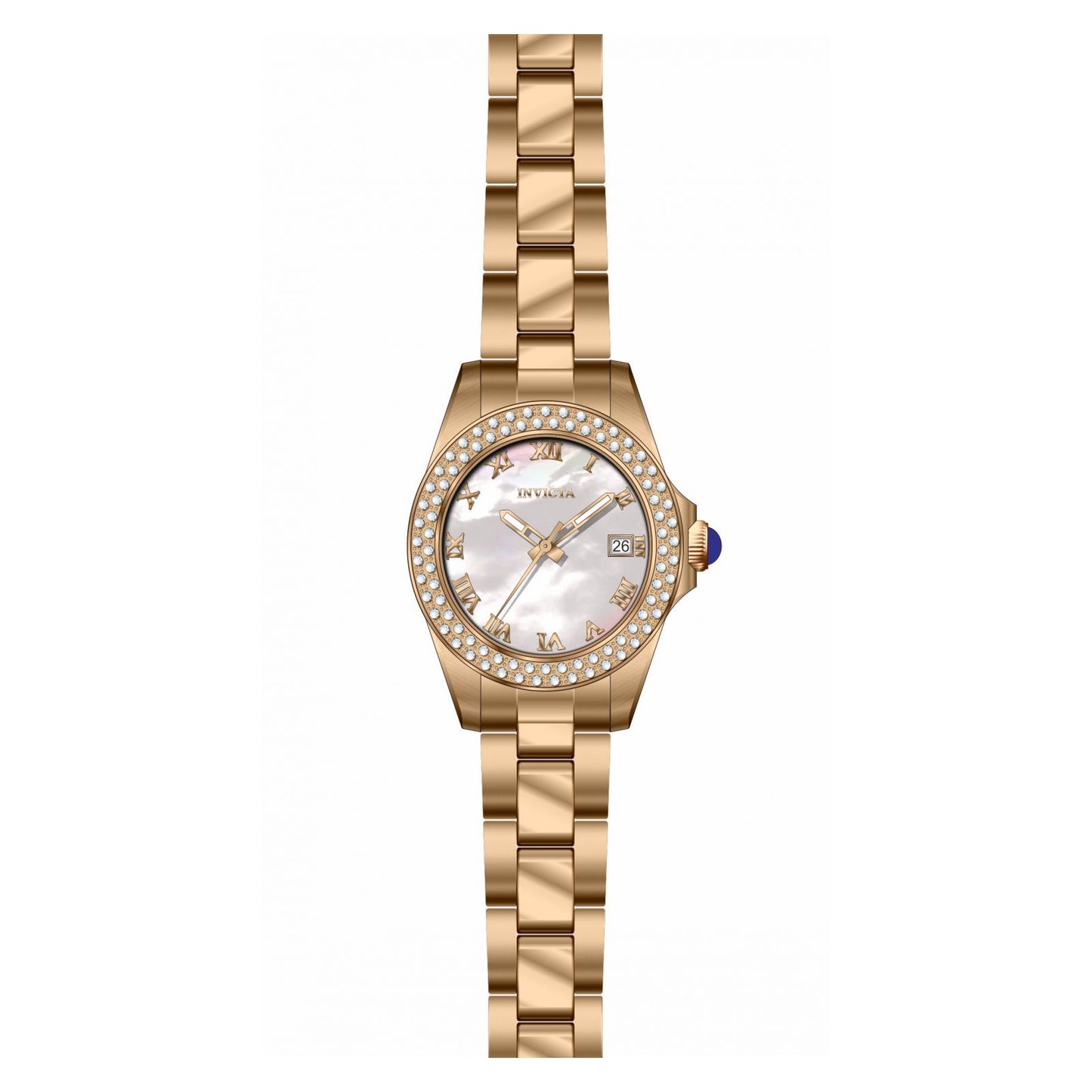 RELOJ  PARA MUJER INVICTA ANGEL 36074 - ORO ROSA