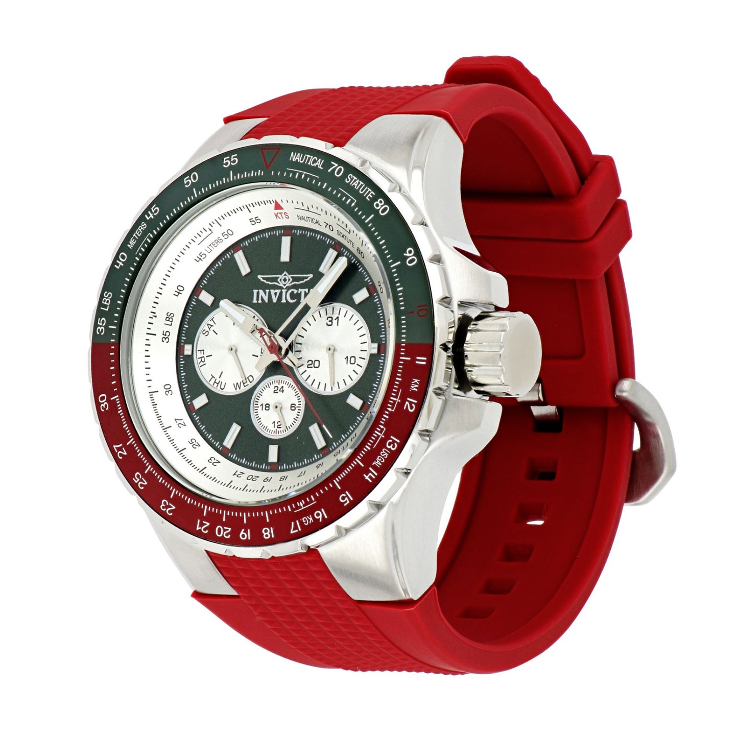 RELOJ DEPORTIVO PARA HOMBRE INVICTA AVIATOR 36852 - ROJO