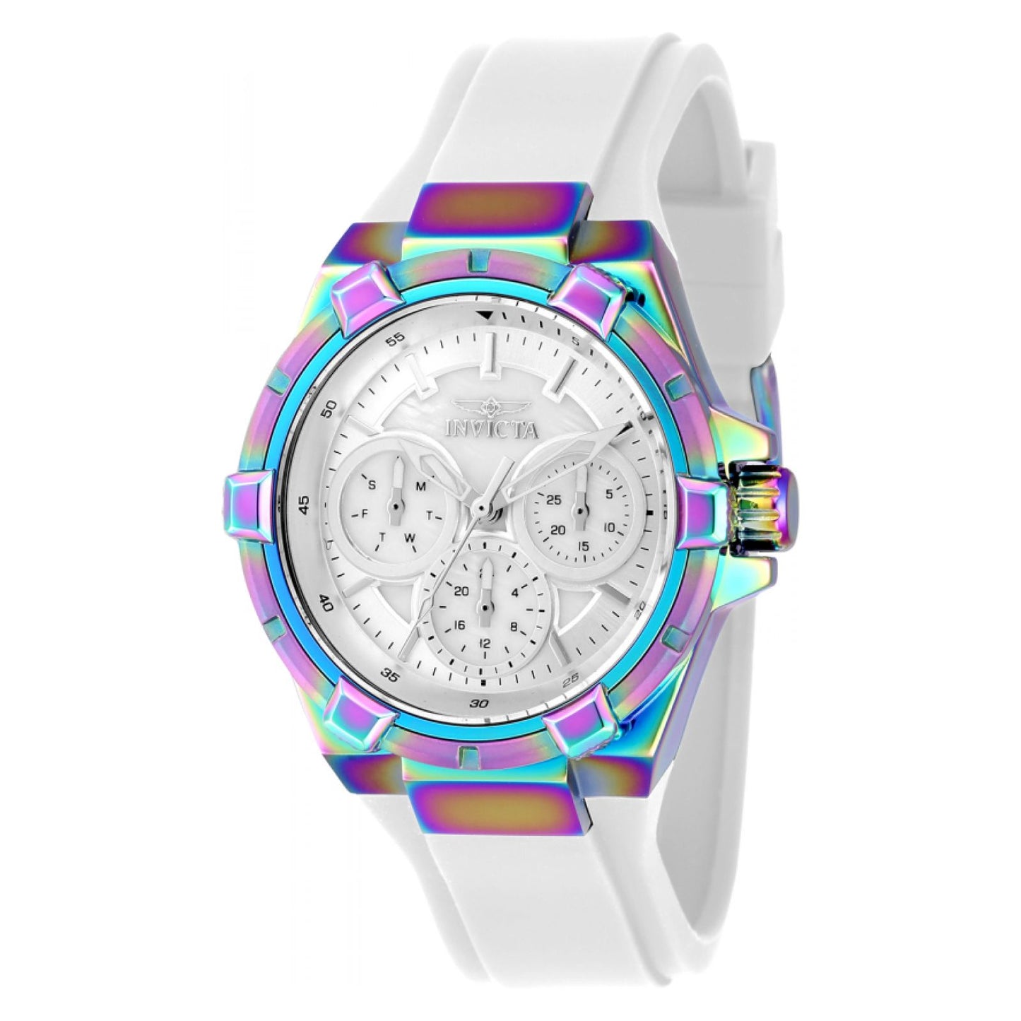 RELOJ DEPORTIVO PARA MUJER INVICTA AVIATOR 37308 - BLANCO