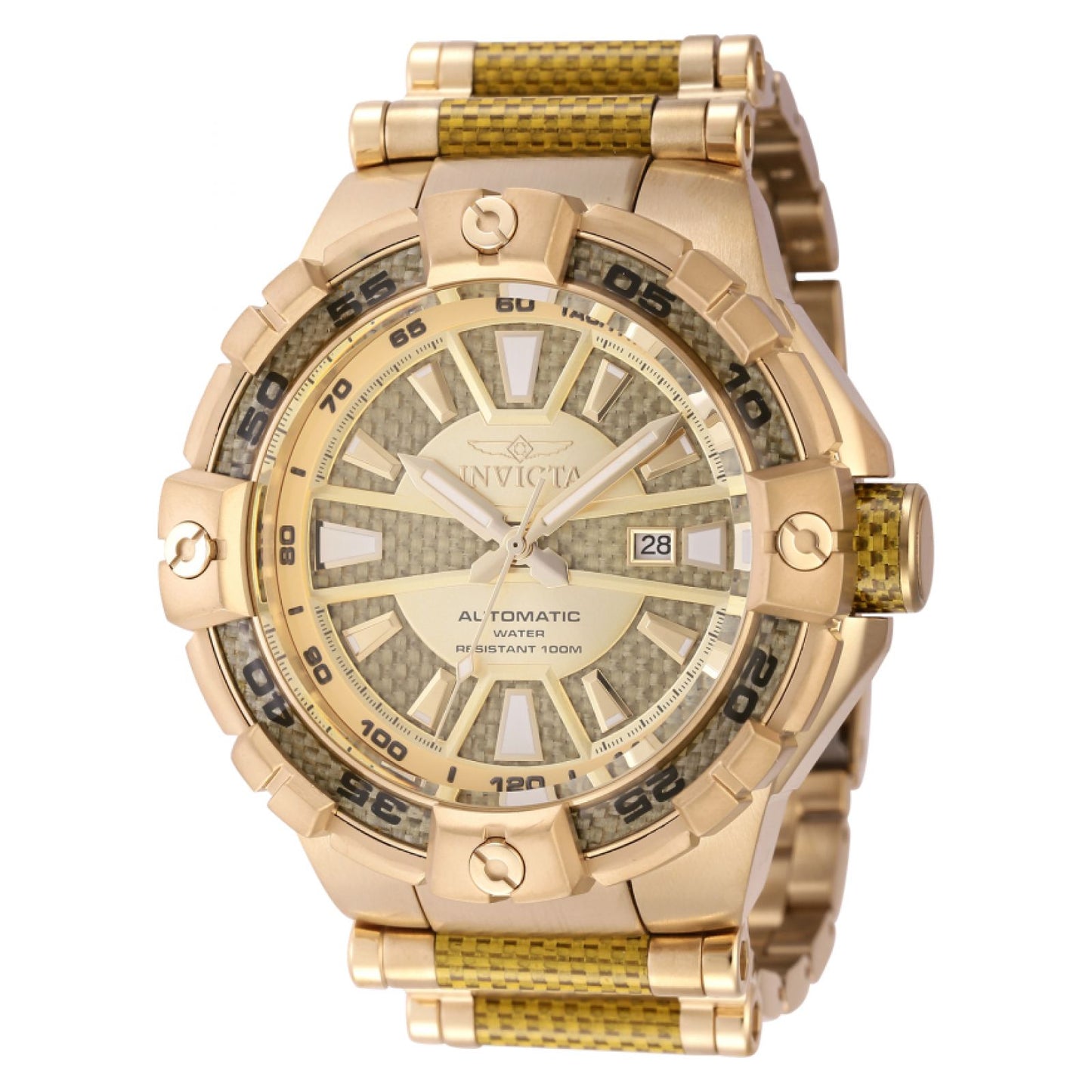 RELOJ PARA HOMBRE INVICTA BOLT 37522 - ORO