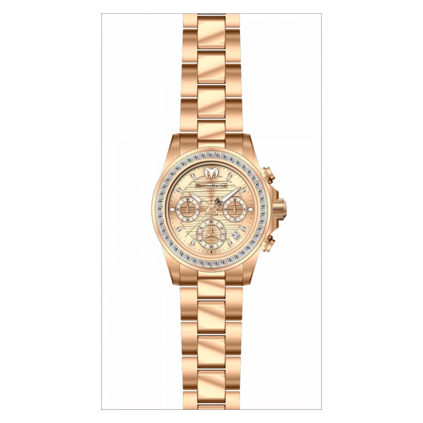 RELOJ PARA MUJER TECHNOMARINE MANTA MT 222015 - ORO ROSA