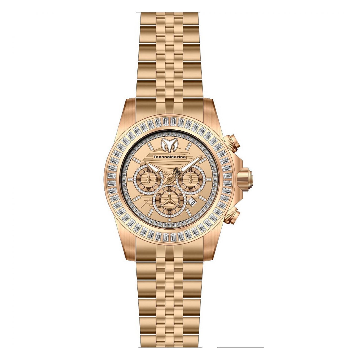 RELOJ PARA HOMBRE TECHNOMARINE MANTA TM-221007 - ORO ROSA