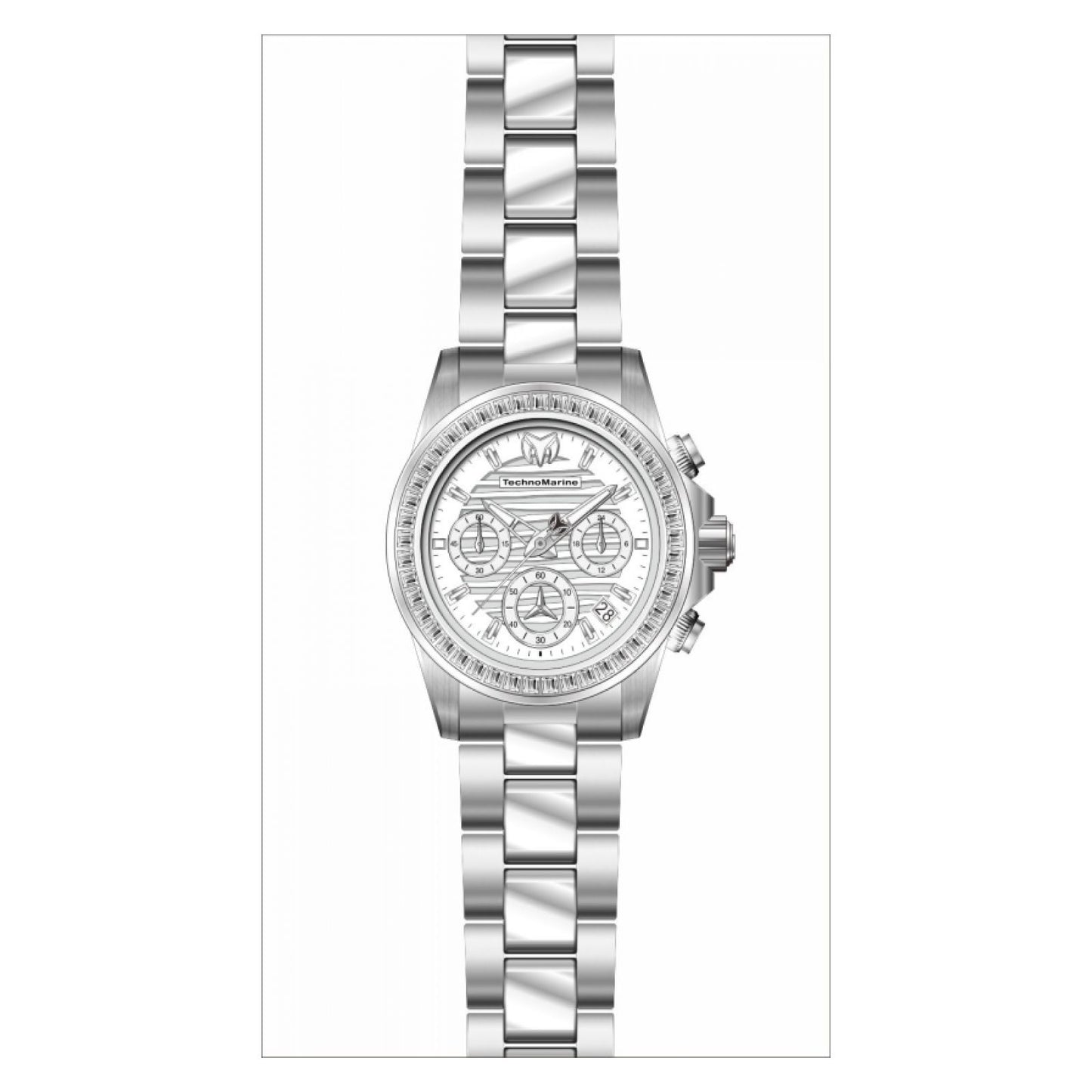 RELOJ PARA MUJER TECHNOMARINE MANTA TM 222009 - ACERO